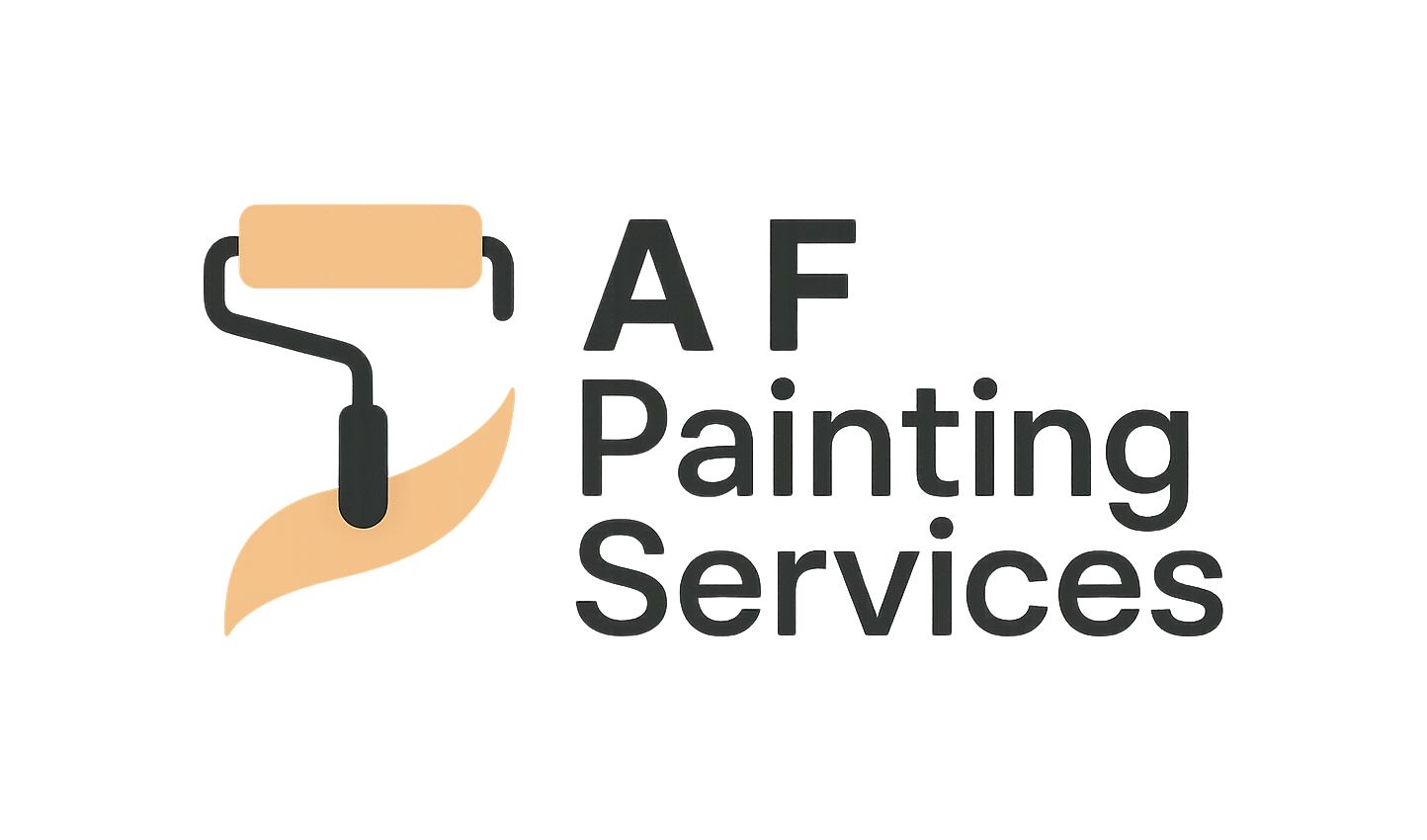 a f painting services logo upscaled transparent margin 20pct